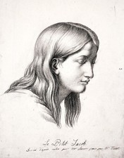 The Little Jacob Young Man Boy Portrait Drawing 1810