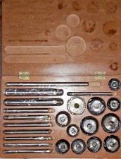 Valve Seat & Face Cutter Set 12 Pieces Set For Vintage Cars & Bikes