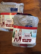 Kids Unisex 2 Piece Holiday Pj's 2 Pairs 5-6 NWT