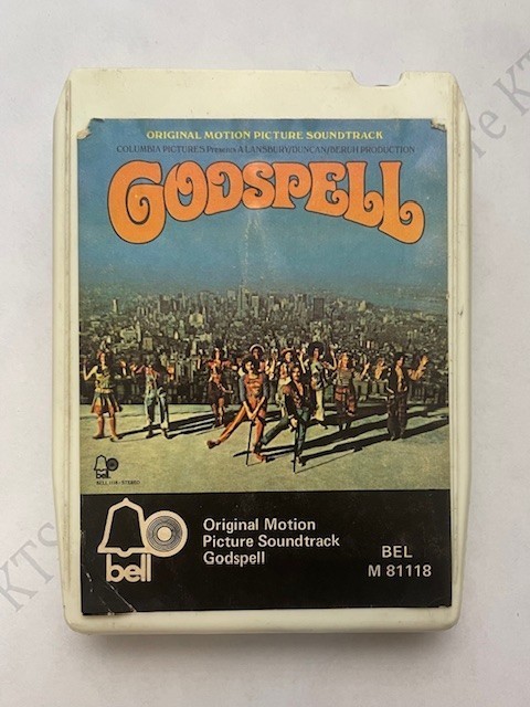 Godspell Soundtrack 8 Track Tape Cartridge