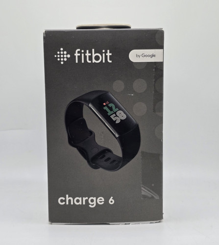Fitbit Charge 6 Activity Tracker Black - GPS, Heart Rate, GA05183NA - Used
