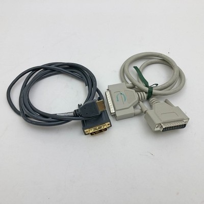DVI to HDMI  Male To Male & Parallel Serial D-Sub DB25 Male to Male Lot of 2