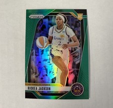 2024 Panini WNBA Prizm Rickea Jackson RC Green Rookie #60