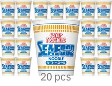 Nissin Cup Noodle Seafood Ramen 76g×20pcs Set From Japan