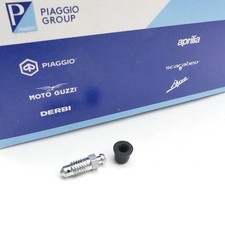 Entl&uuml;fterschraube + Abdeckkappe f&uuml;r Original f&uuml;r Gilera Runner 50 125 180 FX FXR