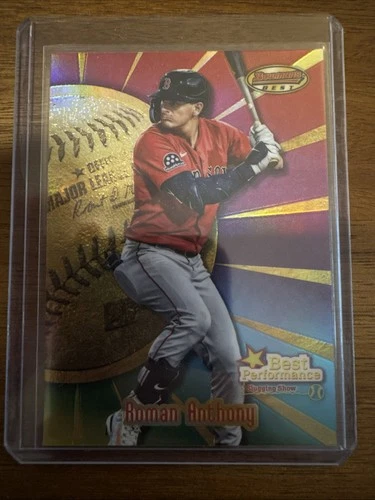 2025 Topps Bowman's Best - Roman Anthony Best Performance Insert BP-19