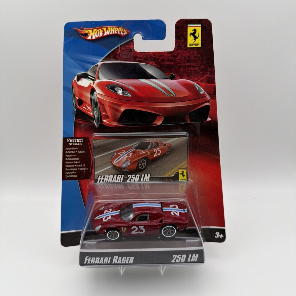 ミニカー Hot Wheels Ferrari Racer 250 LM 🇮🇹Hot Wheels Red Ferrari Racer 250 LM rare 1:64 | eBay