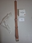 KrazyTag AirTag Dog Collar Brown Large Premium Soft Faux Leather NEW