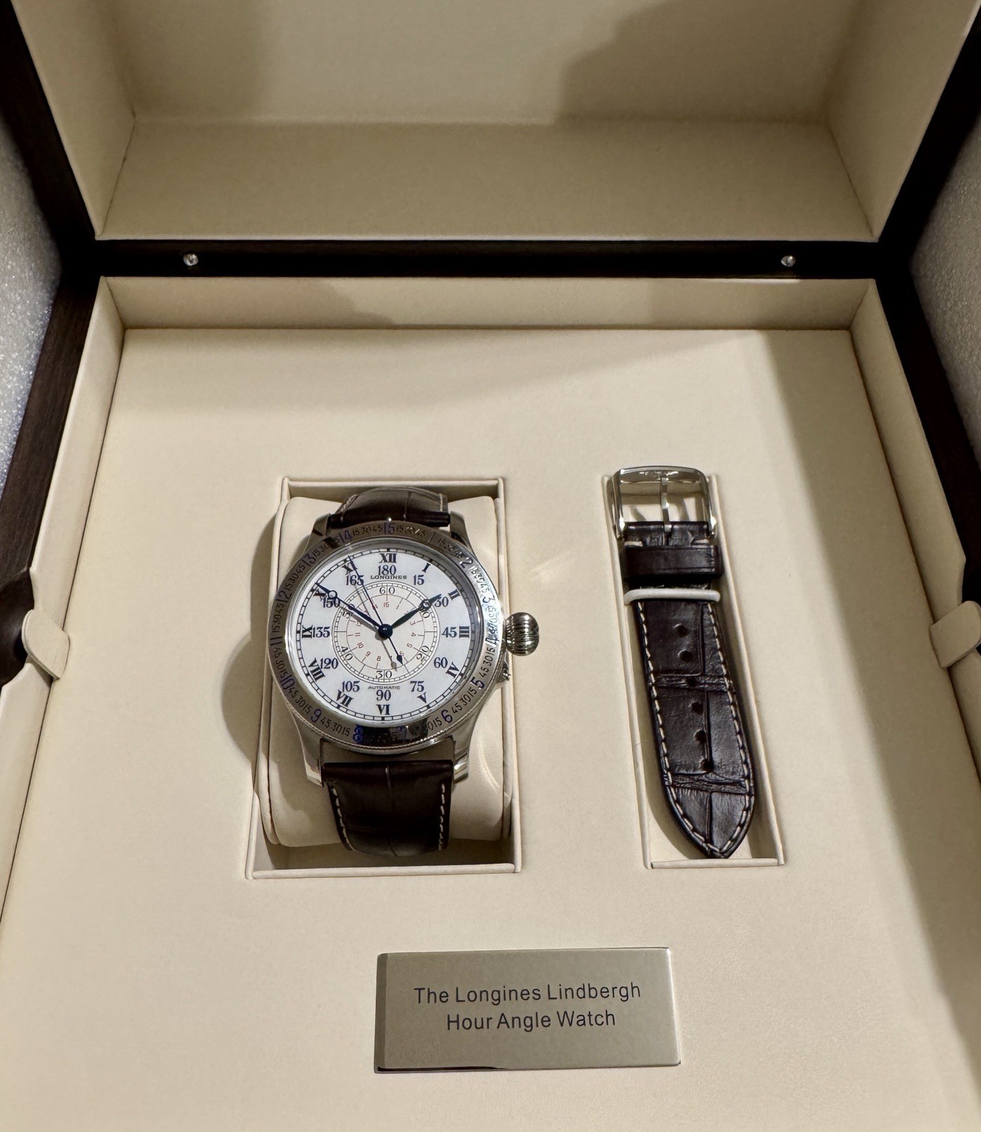 Longines Lindbergh Hour Angle L26784110 Men's Automatic