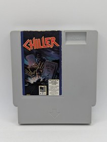 Chiller - Nintendo NES - Rare Horror Zapper Video Game Cartridge Only