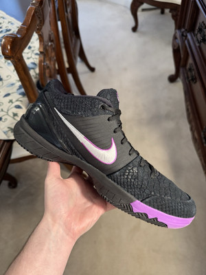Nike Kobe 4 Protro De'Aaron Fox Kings PE Sz 12.5 Player Exclusive