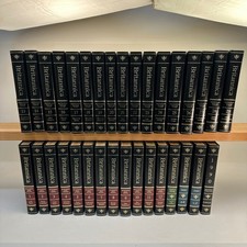 New Encyclopaedia Britannica Micropedia 1990 15th Ed 33 Vol Set Black Leather HB