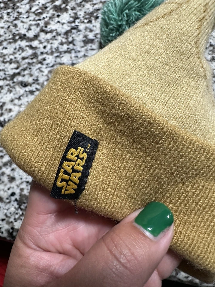 Зимняя шапка-бини FUNKO Baby Yoda Star Wars The Mandalorian Grogu для мальчиков девочек подростков - Изображение 3 из 3