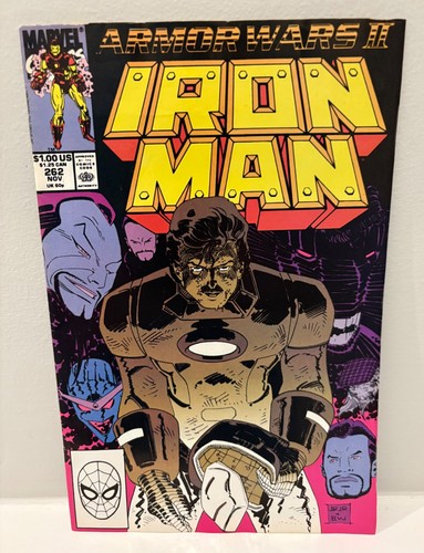 Marvel Comics Iron Man No 262 Nov 1990 Armor Wars II - Great Condition !
