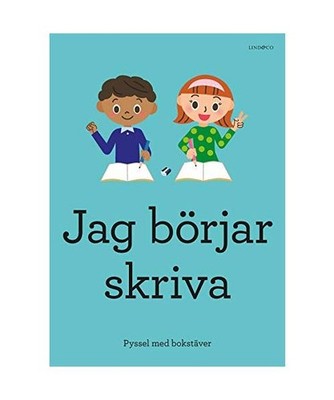 Jag börjar skriva : Pyssel med bokstäver, Johnson, Sten