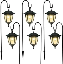 Dynaming 6 Pack Solar Hanging Lights Outdoor