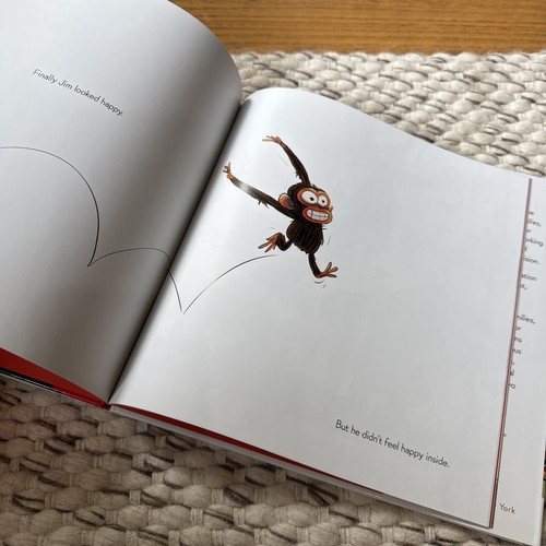 Grumpy Monkey Hardcover with dust jacket Excellent - Foto 7 di 12