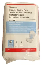 Bladder Control Pads Liner 100ct 4''x10.75'' Moderate Absorbency Unisex