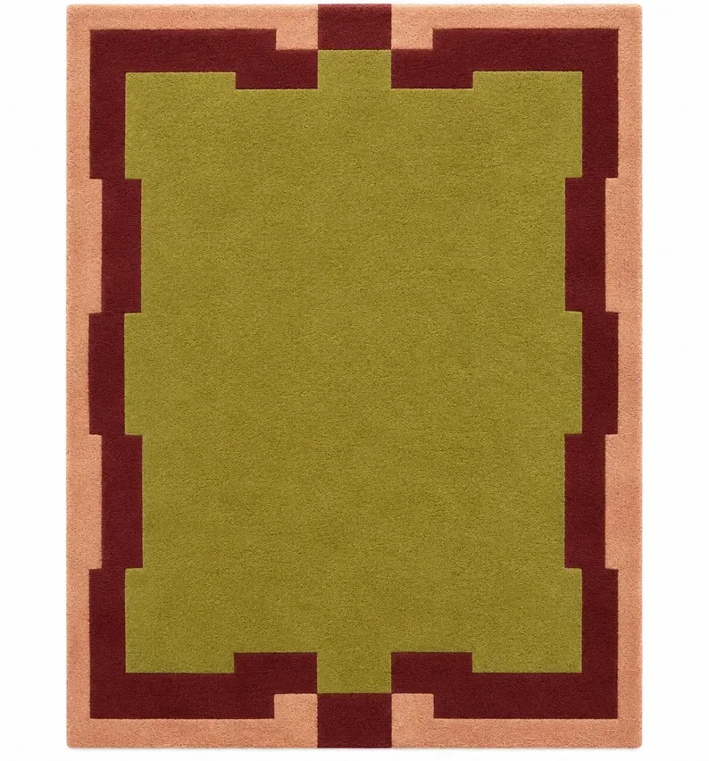 Modern Abstract Diamond Carpet | Contemporary Living Room Floor Rug ...