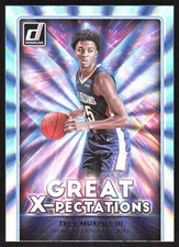 4874G 2021-22 Donruss #17 Trey Murphy III Great X-pectations Holo Teal Laser