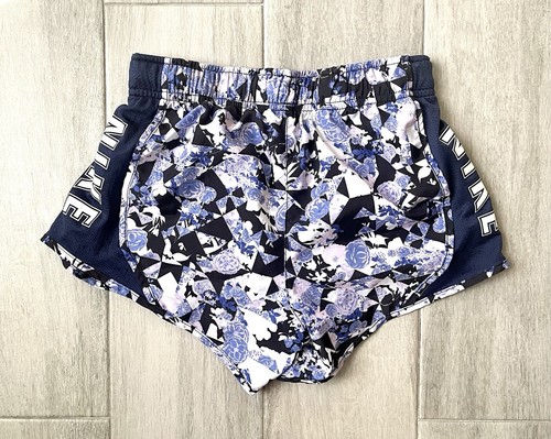 Nike Girls M (10-12) Dri-Fit Athletic Runnin Floral Geometric Lined Shorts