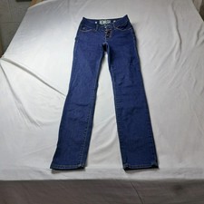Rewash Women's Jeans W22 High Rise Medium Wash Skinny Denim
