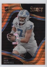 2022 Panini Select Draft Picks Neon Orange Pulsar Prizm 17/26 Sam Howell 15r3