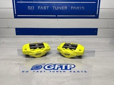 2018-2021 Subaru Wrx Sti Oem Rear Brembo Brake Caliper Pair Set Yellow Lh Rh