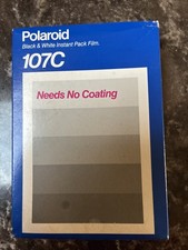 Polaroid 107C Black White Instant Pack Film