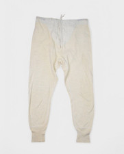 Vintage Thermal Pants Mens Large Base Layer Long John Jogger 60s 70s Hanes