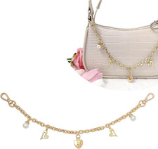 Purse Extender Chain Pearl Cherry Purse Chian Strap Replacement Short Chain Stra