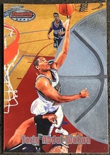 1997-98 Bowman's Best Refractors Tariq Abdul-Wahad Rookie Sacramento Kings #122