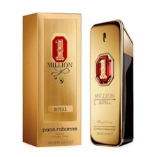 1 Million Royal Parfum by Paco Rabanne 3.4 oz Cologne for Men In Box 100 real