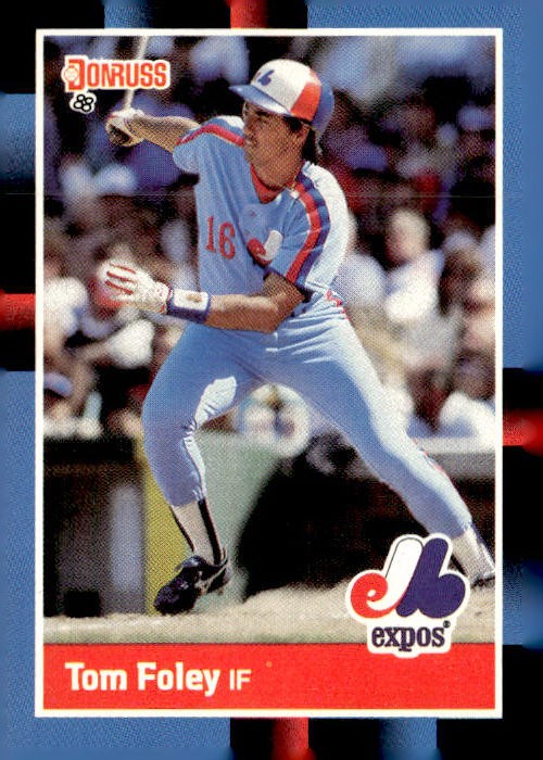 1988 Leaf #143 Tom Foley