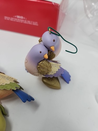 2013 Hallmark Twelve Days of Christmas #1 & 2 Special Edition Set of 2 Ornaments - Picture 10 of 13