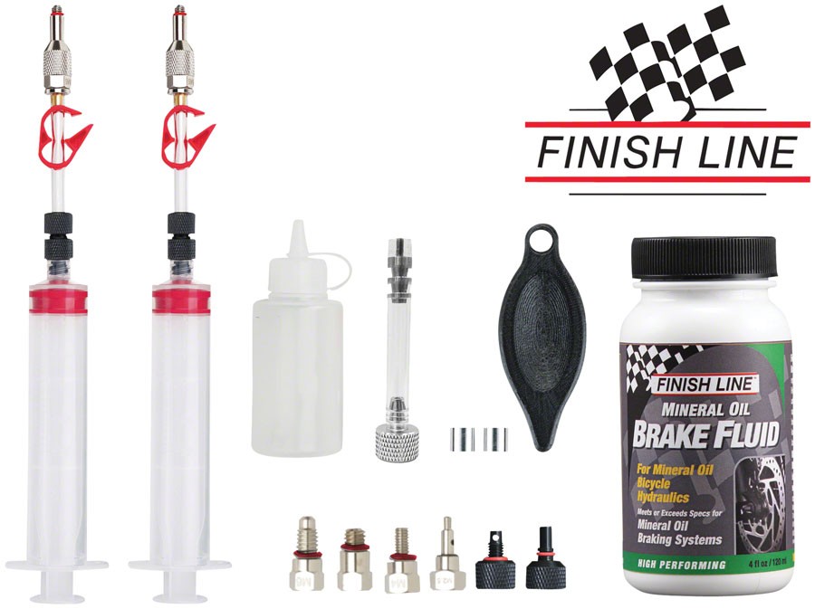 Jagwire Pro Mineral Oil Bleed Kit - Shimano Magura Tektro TRP Hayes Adapter 15490₽