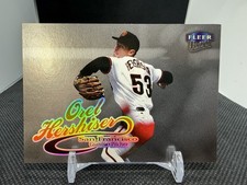 1999 Fleer Ultra Orel Hershiser #144P Platinum Medallion 56/99