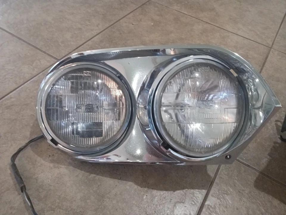 1975-1996 Jaguar XJS Right & Left Headlight Assembly Conversion Kit - Image 2 of 4