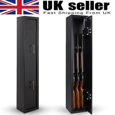 3 Gun Cabinet Steel Shotgun Cabinet Rifle Safe Lockable S7558/92 Police Approved