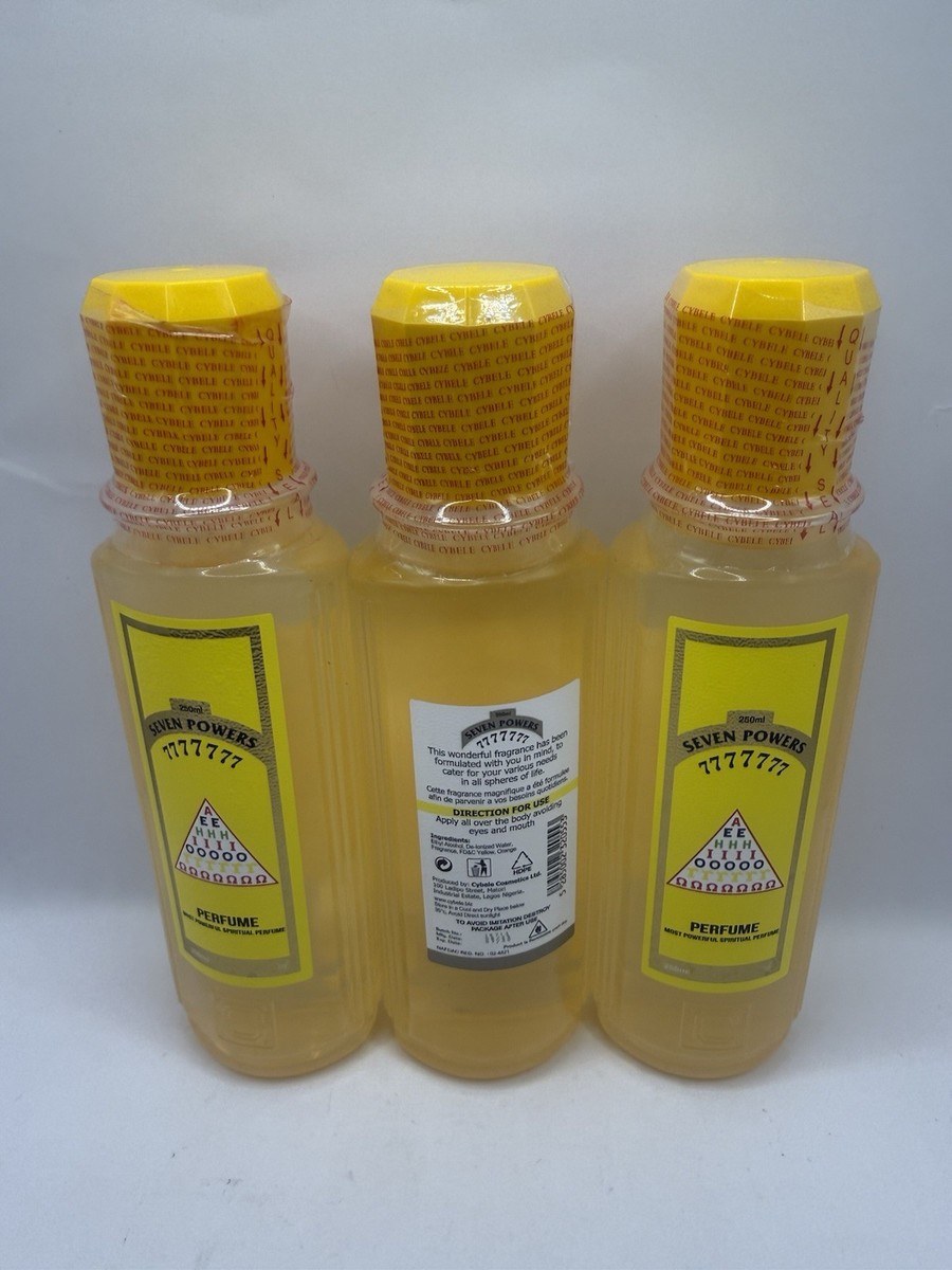 Seven Powers Spiritual Perfume (7777777) Original. 250ml. 3 Pieces