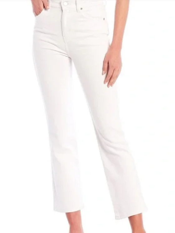 Hudson Barbara High Hudson Jeans High Waisted White Ankle