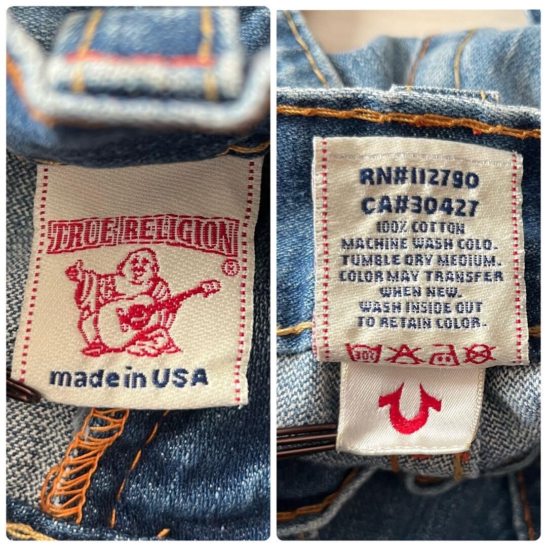 パンツ TRUE RELIGION Jimmy Hendrix vintage True Religion Men's Jeans 36 x 33 ultra rare Jimmy