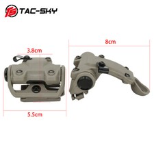 TS TAC-SKY ARC Rail Helmet Adapter Compatible with RAC Tactical Headset