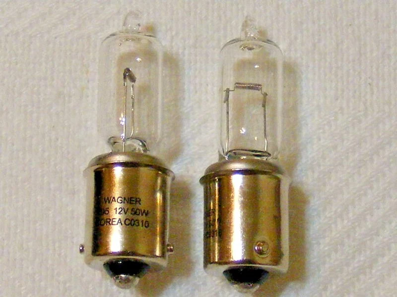 HALOGEN 1156 BULB 50w H1156 12.8 V 1 LIGHT 50 WATT G6 AUTO MOTORCYCLE 795