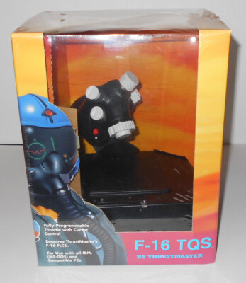 Thrustmaster F-16 TQS Throttle Quadrant System - Brand New In Box RARE HTF NOS