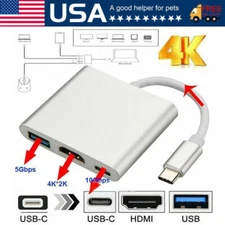NEW USB Type C to HDMI HDTV TV Cable Adapter Converter For USB-C Phone Tablet