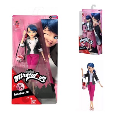 Wunderbare Marienkäfer Marinette Mode Puppe abnehmbare Kleidung Kwami Tikki 10,5'' UK
