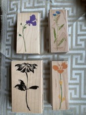 Flower Rubber Stamps NEW
