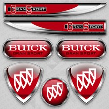 Buick Gs Gran Sport Car Medal Logo Stripe Marker Sticker Vinyl 3d Decal Decor Buick Gs Gran Sport Car Medal Logo Stripe Marker Sticker Vinyl 3d Decal Decor