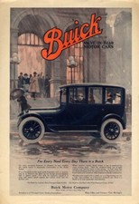 For Every Need Every Day There Is A Buick Sedan Ad 1917 Lhj